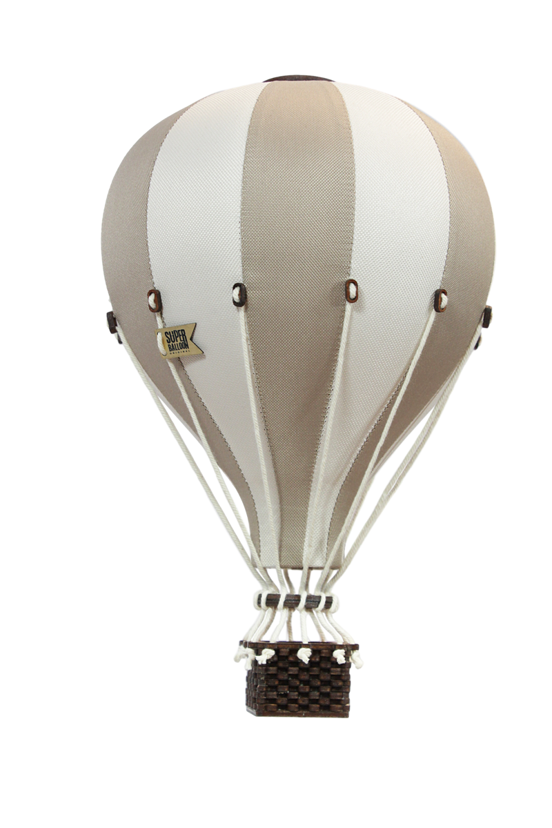 Super Balloon Mongolfiera S/M colore light brown, creamy "gold"