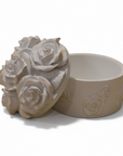 Coccole di Casa Cofanetto tondo "Rose"