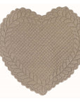 BLANC MARICLÒ Tovaglietta a Cuore Amore