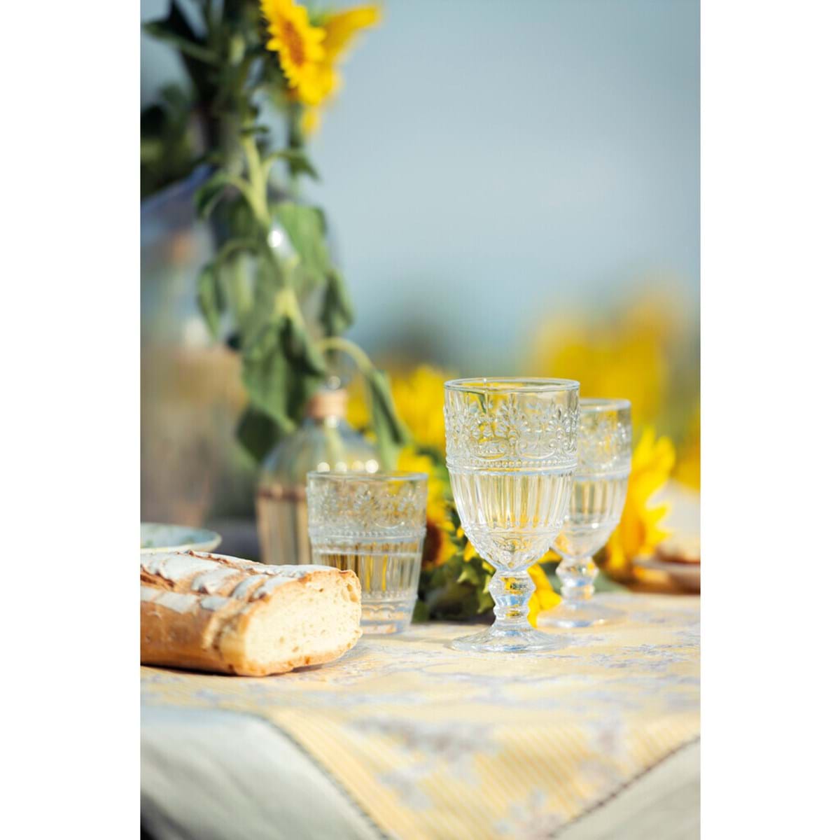 BLANC MARICLÒ Set 6 Bicchieri calice vino Libiamo