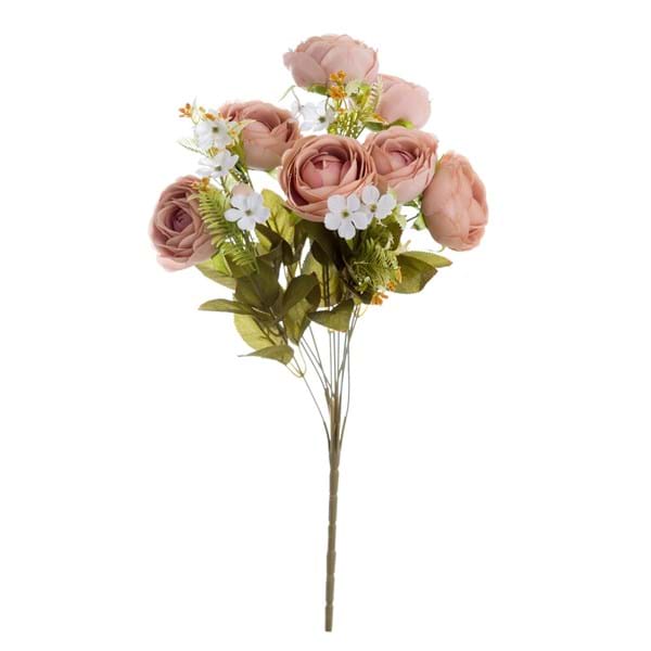 BLANC MARICLÒ BOUQUET ROSE FIORE ARTIFICIALE