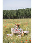 BLANC MARICLÒ - Copri Cuscino Coquelicot con gala