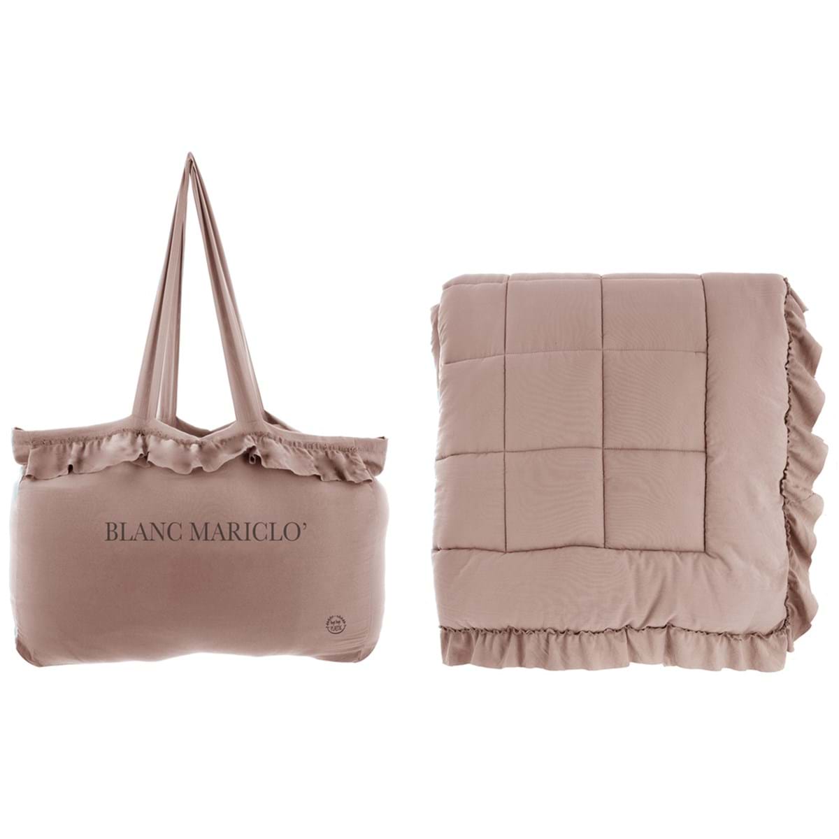 BLANC MARICLÒ - Trapunta Diamante Rosa 300GSM