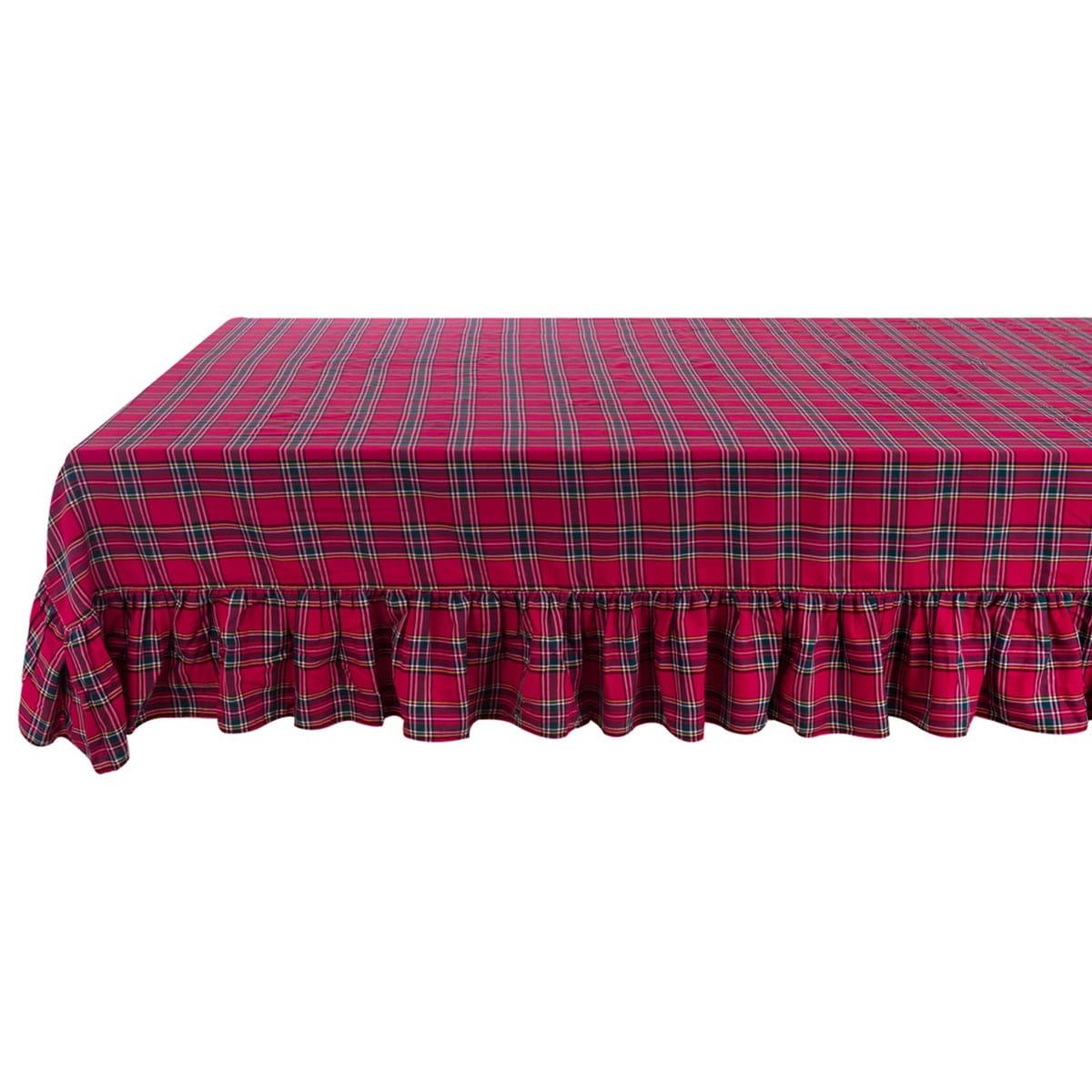 BLANC MARICLÒ - Tovaglia Magia Tartan con gala