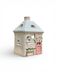 Isabelle Rose - Mini casetta in ceramica con LED 10cm
