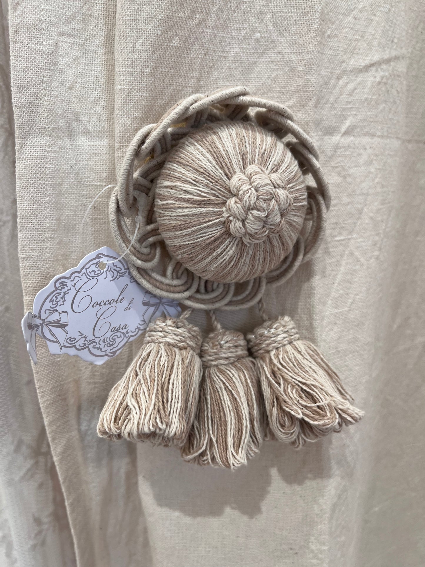 Coccole di Casa SET2 Nappette con calamita "Agnes"