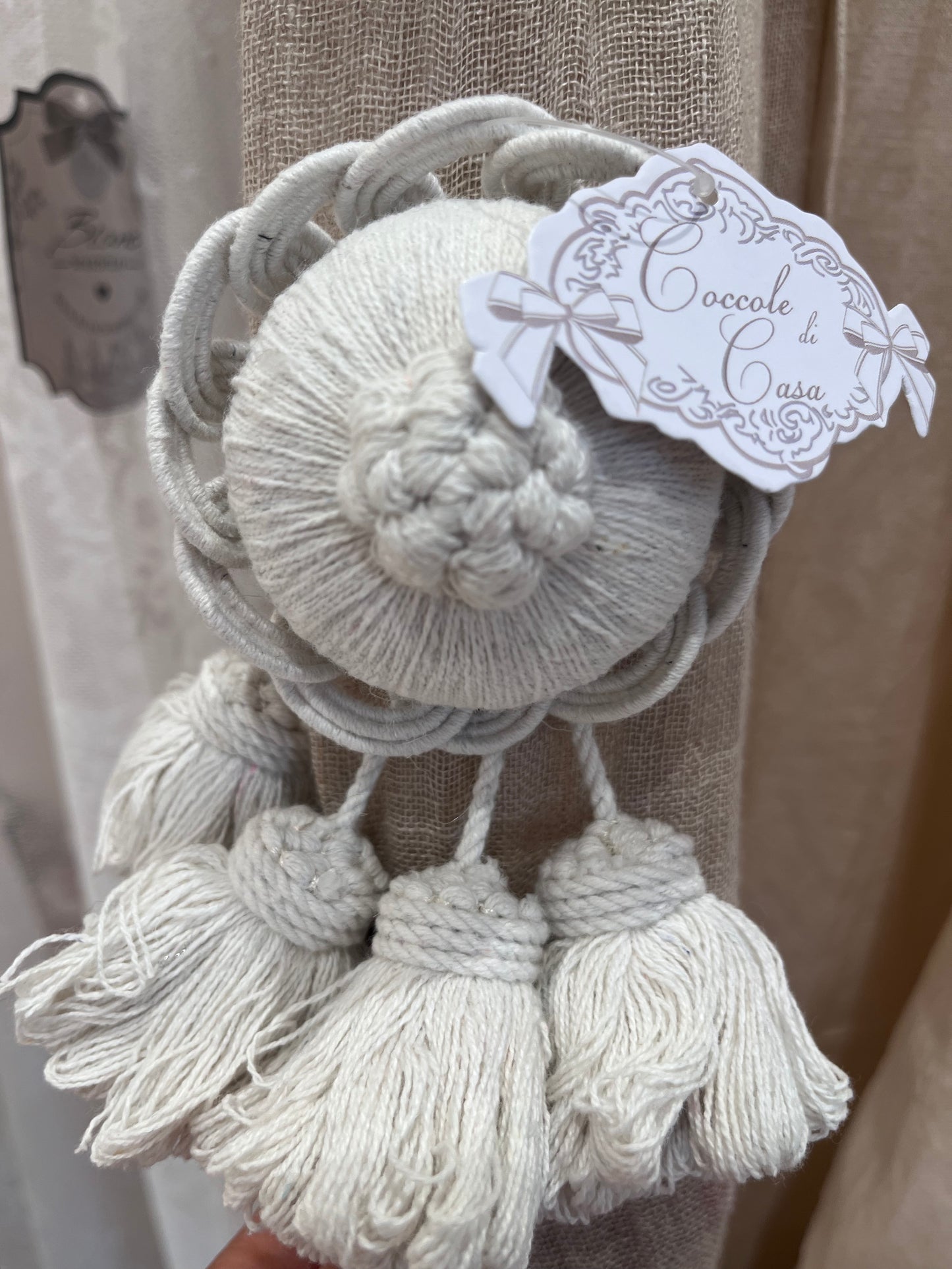 Coccole di Casa SET2 Nappette con calamita "Agnes"
