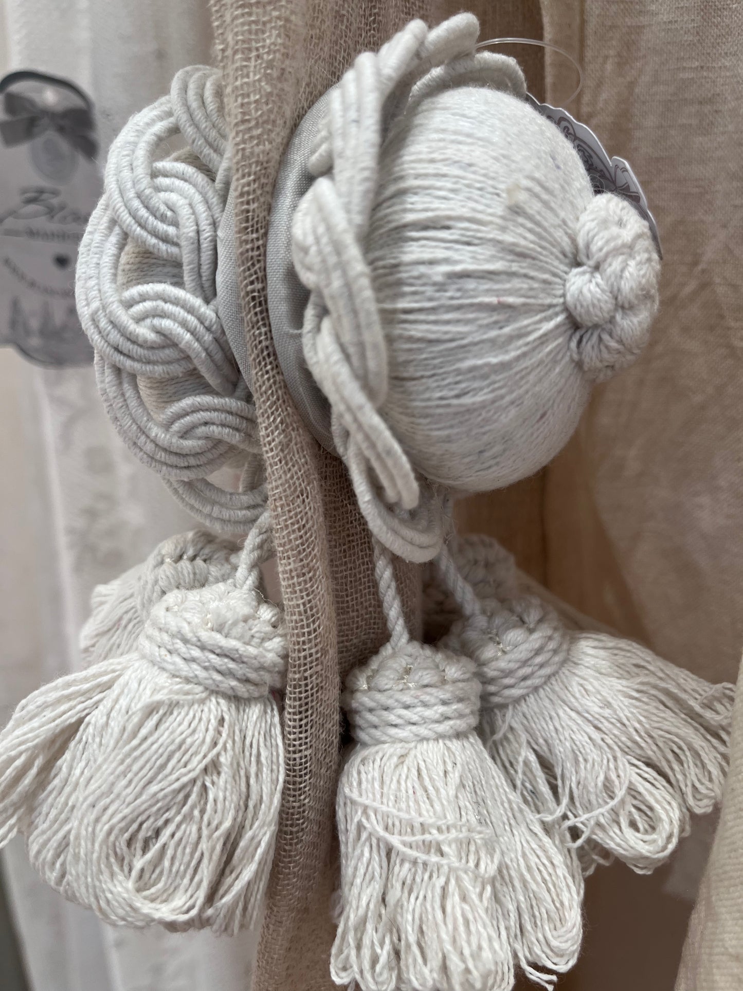 Coccole di Casa SET2 Nappette con calamita "Agnes"