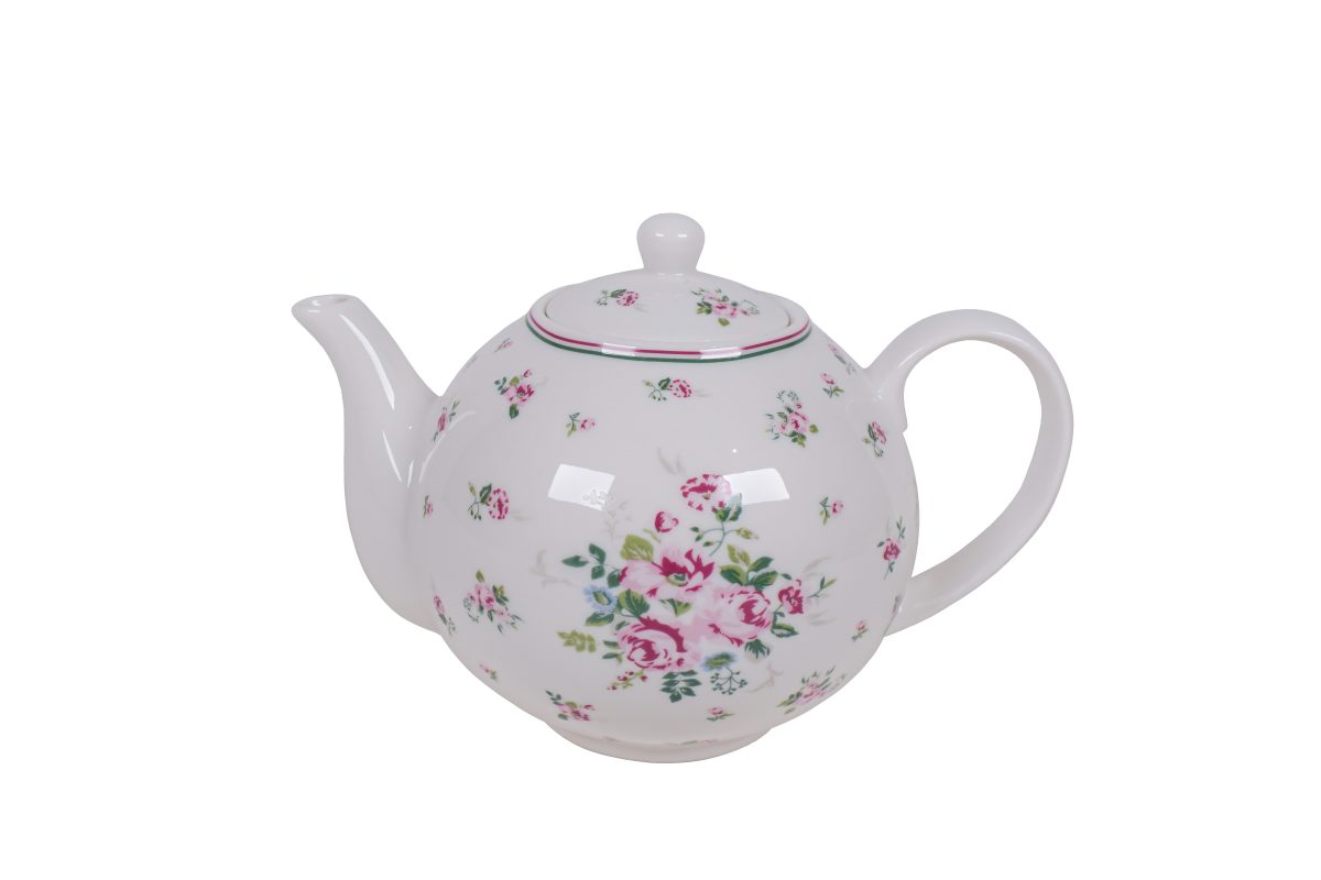 Isabelle Rose - Teiera in porcellana Lisa