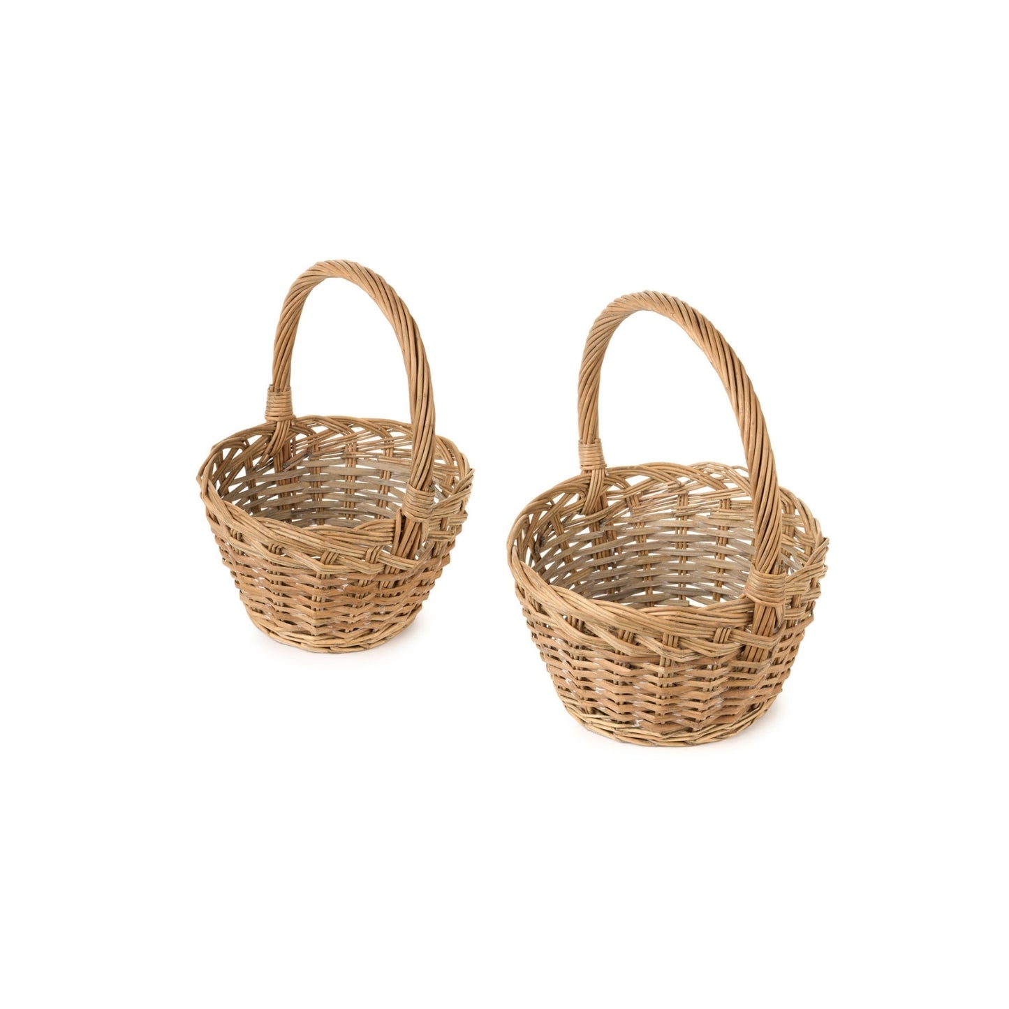 Nuvole di stoffa - Cesto in Vimini 2 misure