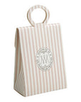 MATHILDE M. Mathilde M. Sacchetto Carta Rigata Porta Gessetti 8×14,5 cm