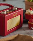 radio vintage Roberts radio bluetooth rossa