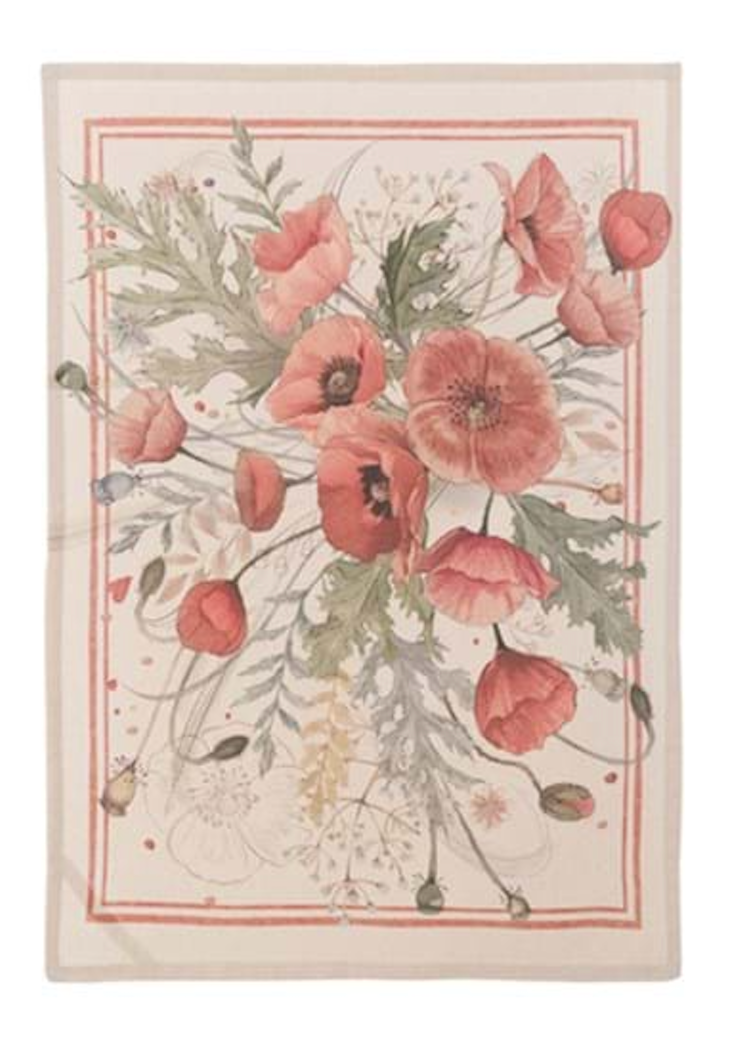 BLANC MARICLÒ - Canovacci assortiti Coquelicot