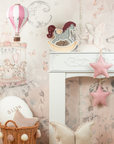 Super Balloon Mongolfiera S/M colore white/powder pink