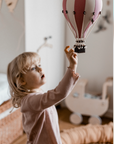 Super Balloon Mongolfiera S/M colore white/powder pink