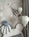 Super Balloon Mongolfiera S/M colore Beige/Mint Grey