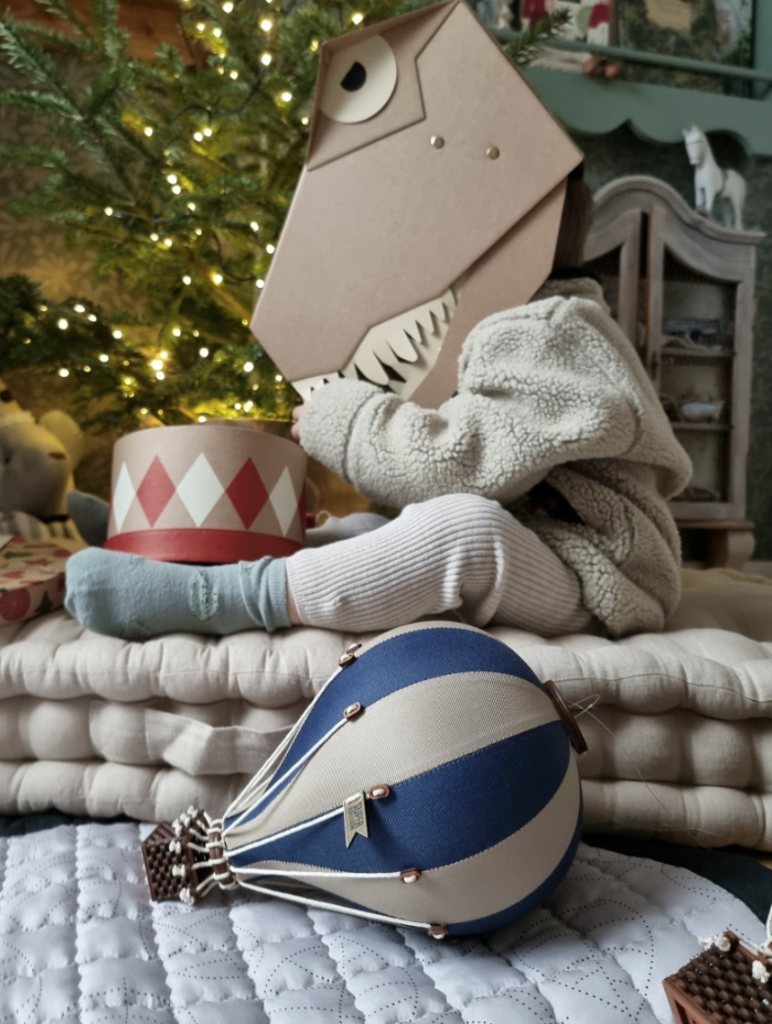 Super Balloon Mongolfiera S/M colore Beige/Marine blue