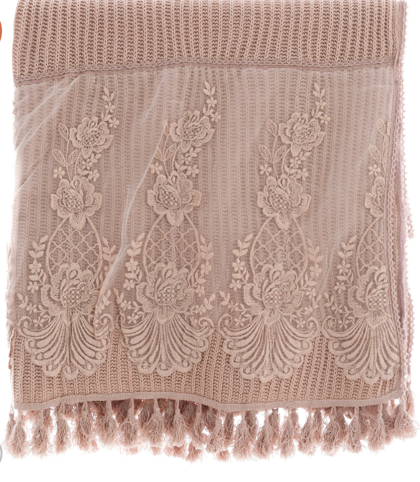 BLANC MARICLÒ Stola Dentelle