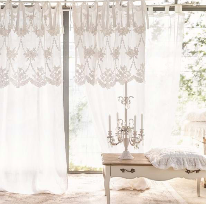 BLANC MARICLÒ Tenda con mantovana Clarissa