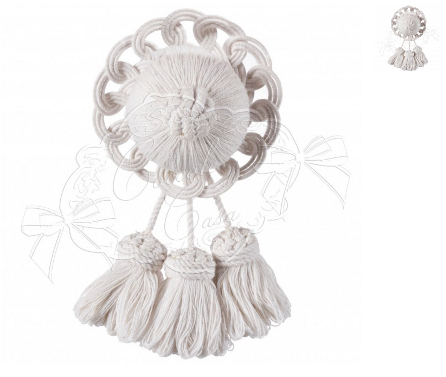 Coccole di Casa SET2 Nappette con calamita "Agnes"