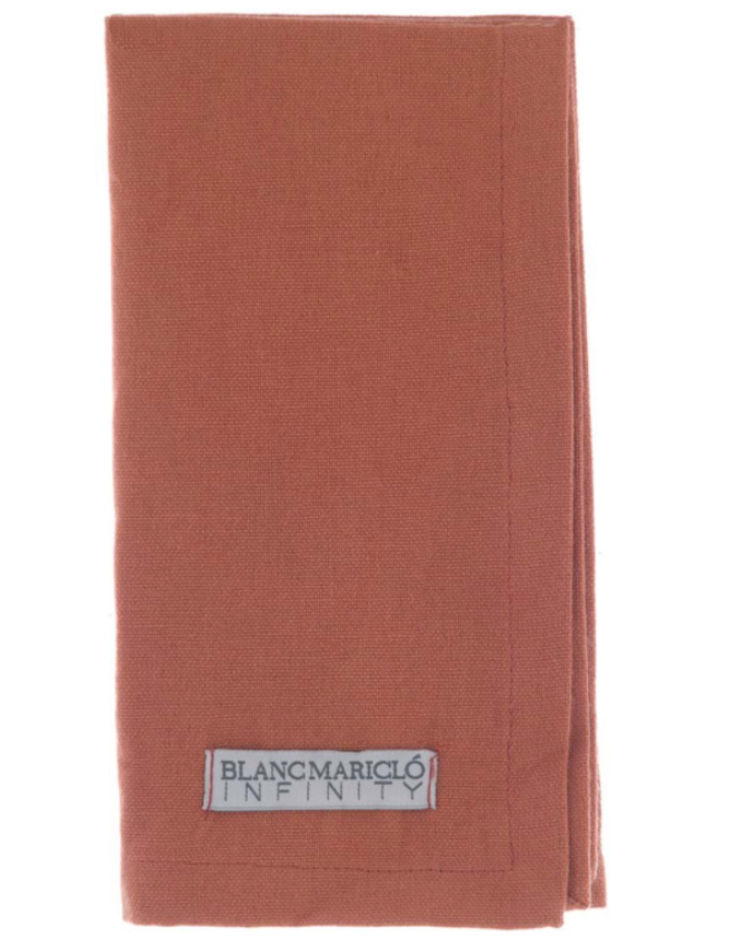 BLANC MARICLÒ Set 6 tovaglioli New infinity Collection