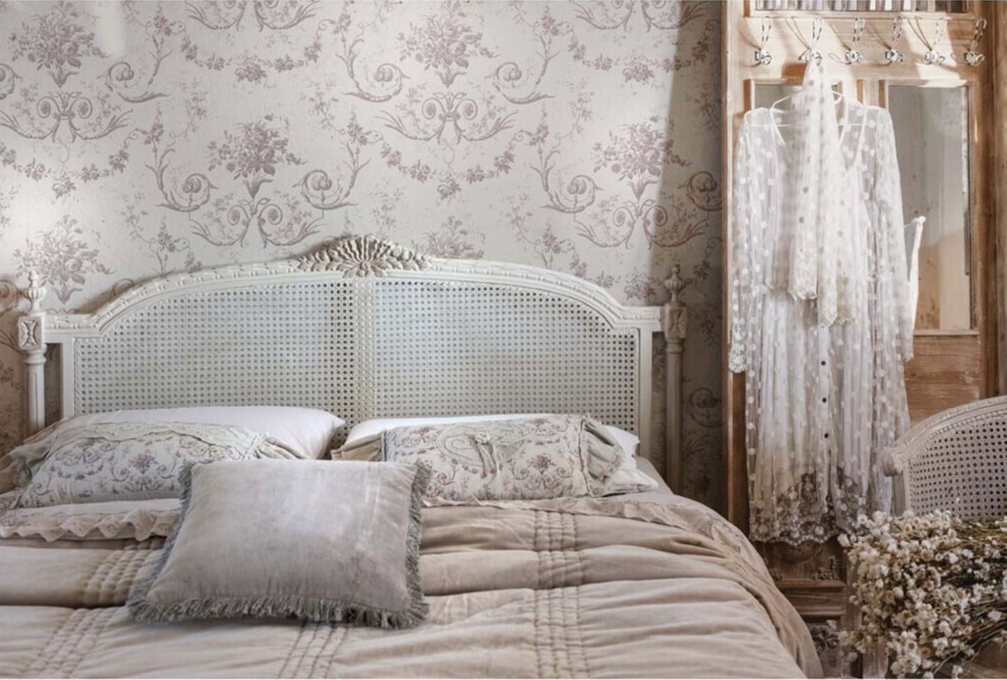 BLANC MARICLÒ - Cuscino serie Dentelle con Gala