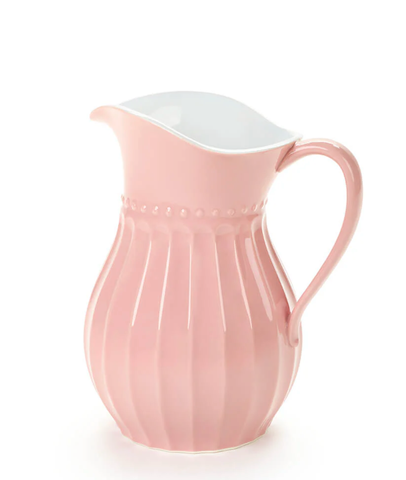 Nuvole di Stoffa- Brocca Stoneware rosa Wendy