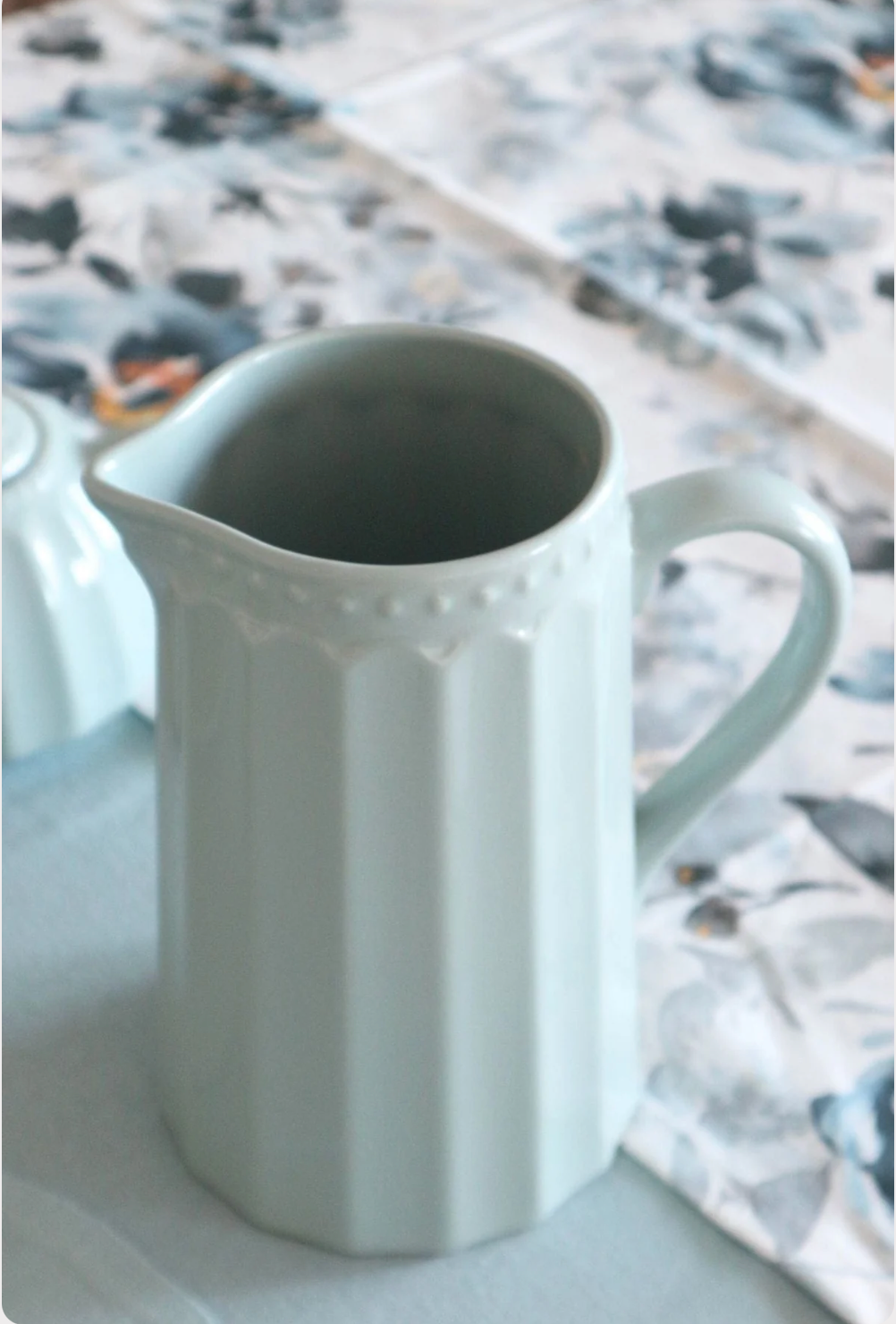 Nuvole di Stoffa- Brocca caraffa in ceramica Demetra Tiffany