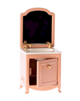 Maileg Mobile con Lavabo e Specchio Beige Maileg Miniatura