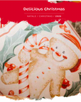 Nuvole di Stoffa- RUNNER DELICIOUS CHRISTMAS 50x150