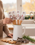 spatole con stampino natalizio idee regalo nuvole di stoffa Magic Noel cucina accessori
