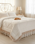 lovely shabby trapunta inverno, calda e soffice shabby, con gala fiori
