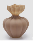 Vaso Flow EDG Enzo De Gasperi: design sinuoso in vetro per un home decor moderno ed elegante. Ideale per fiori o come scultura d'arredo. A Manfredonia Foggia