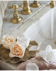 MATHILDE M. Cofanetto 12 foglie di rose di sapone bianche e nude - Fragranza alla rosa