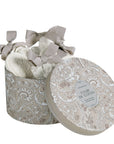 MATHILDE M. Cofanetto con 5 decori profumati in gesso Fleur De Coton