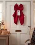 Fiocco natalizio Romantico Rosso 55H – Madame Fioccò, decorazione fuoriporta