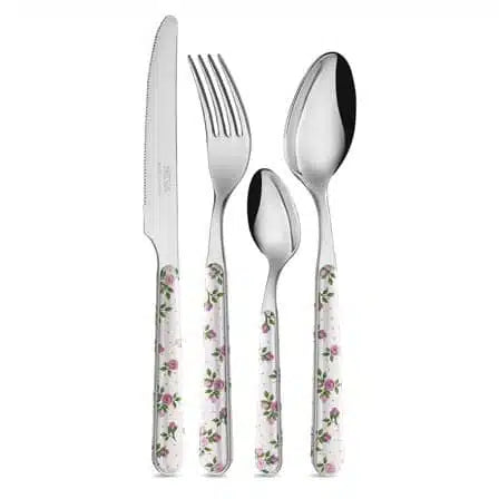 Neva Posateria - Roses set 24 pezzi