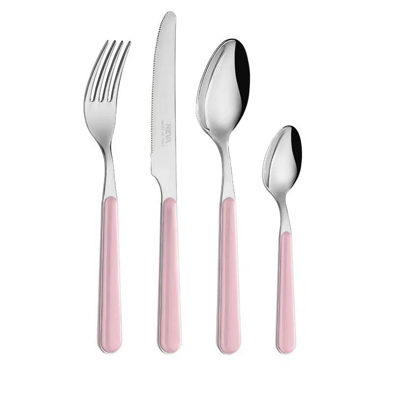 Neva Posateria - Bistrot Rosa polveroso set 24 pezzi
