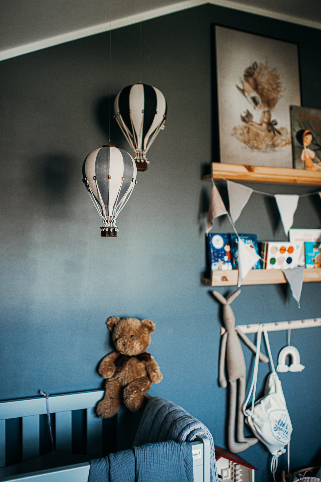 Super Balloon Mongolfiera S/M colore Creamy/Borgundy