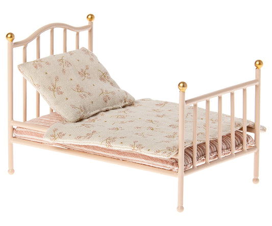Maileg Letto Vintage Rosa - Topo