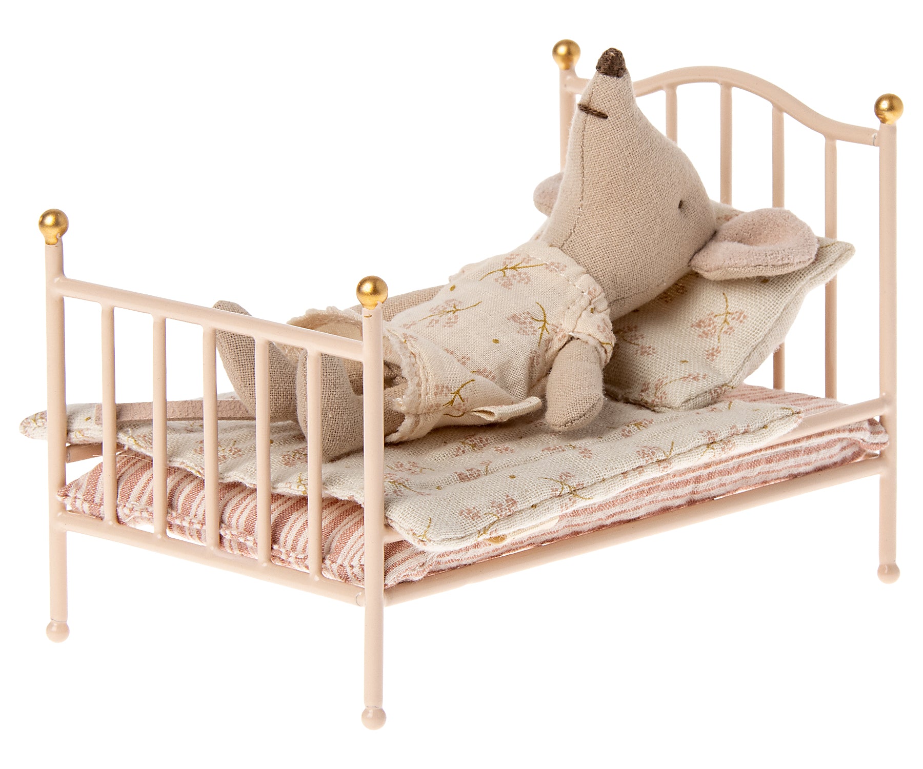 Maileg Letto Vintage Rosa - Topo