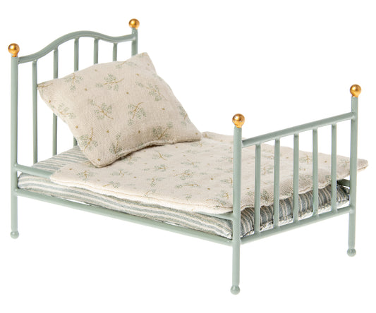 Maileg Letto Vintage Menta - Topo
