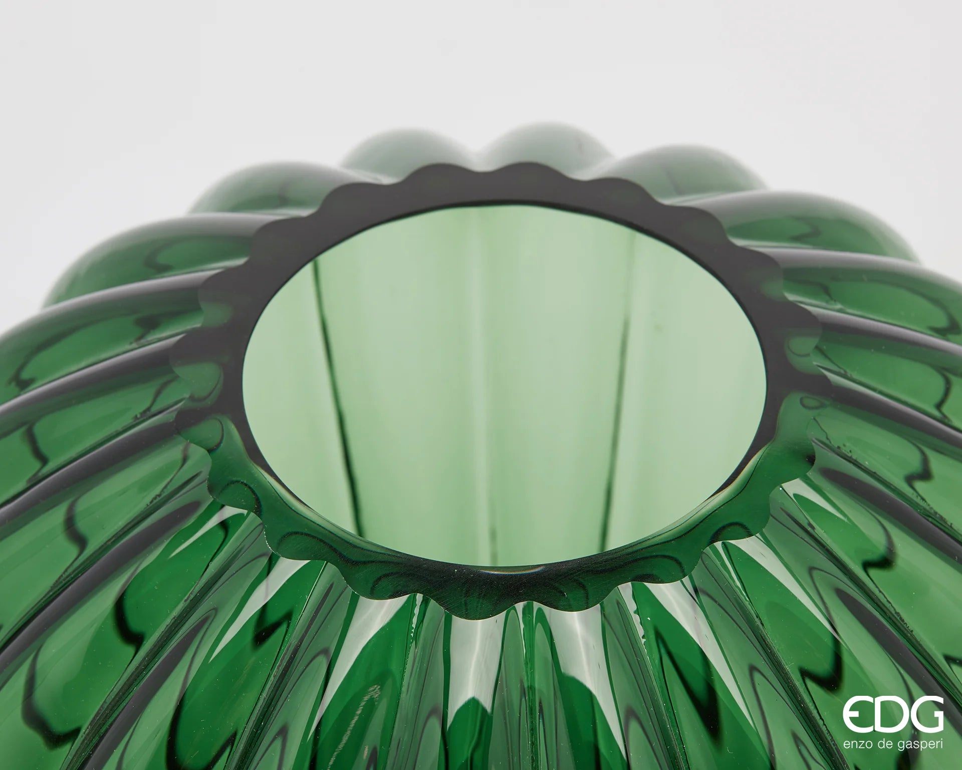 EDG Vaso Diamante Verde