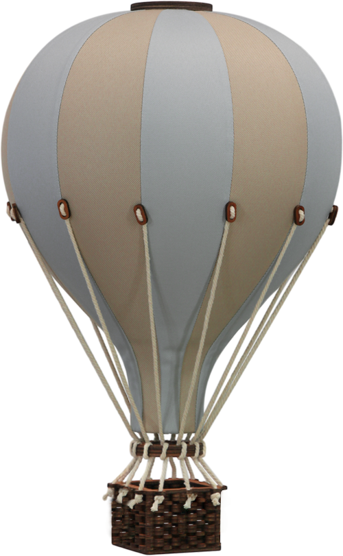 Super Balloon Mongolfiera S/M colore Beige/light blue