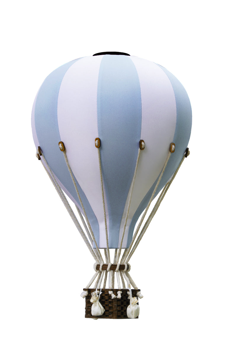 Super Balloon Mongolfiera S/M/L colore white/light blue