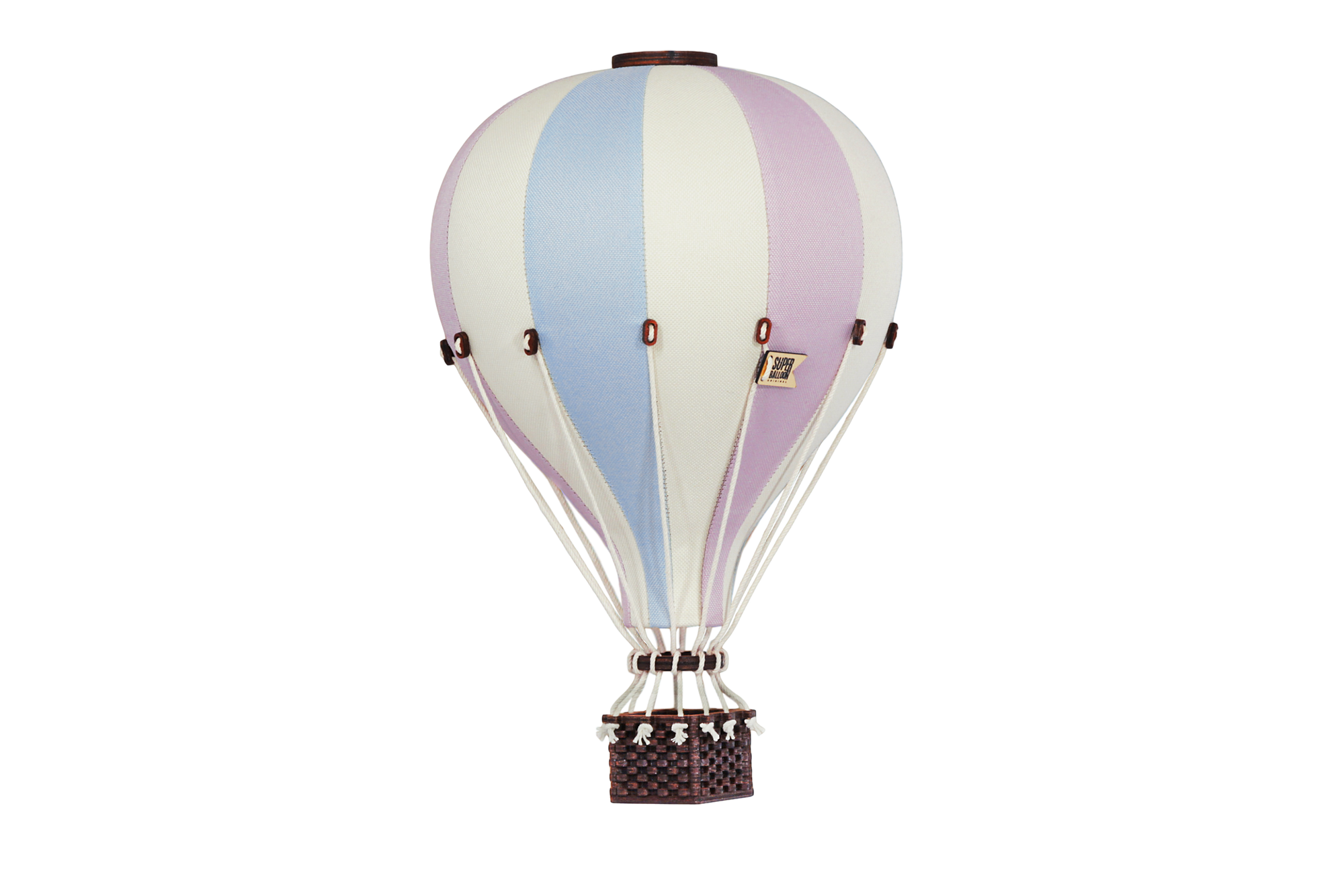 Super Balloon Mongolfiera S/M/L colore beige/mint grey/lilac