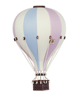 Super Balloon Mongolfiera S/M/L colore beige/mint grey/lilac