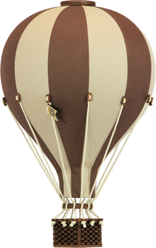 Super Balloon Mongolfiera S/M colore light brown/dark brown