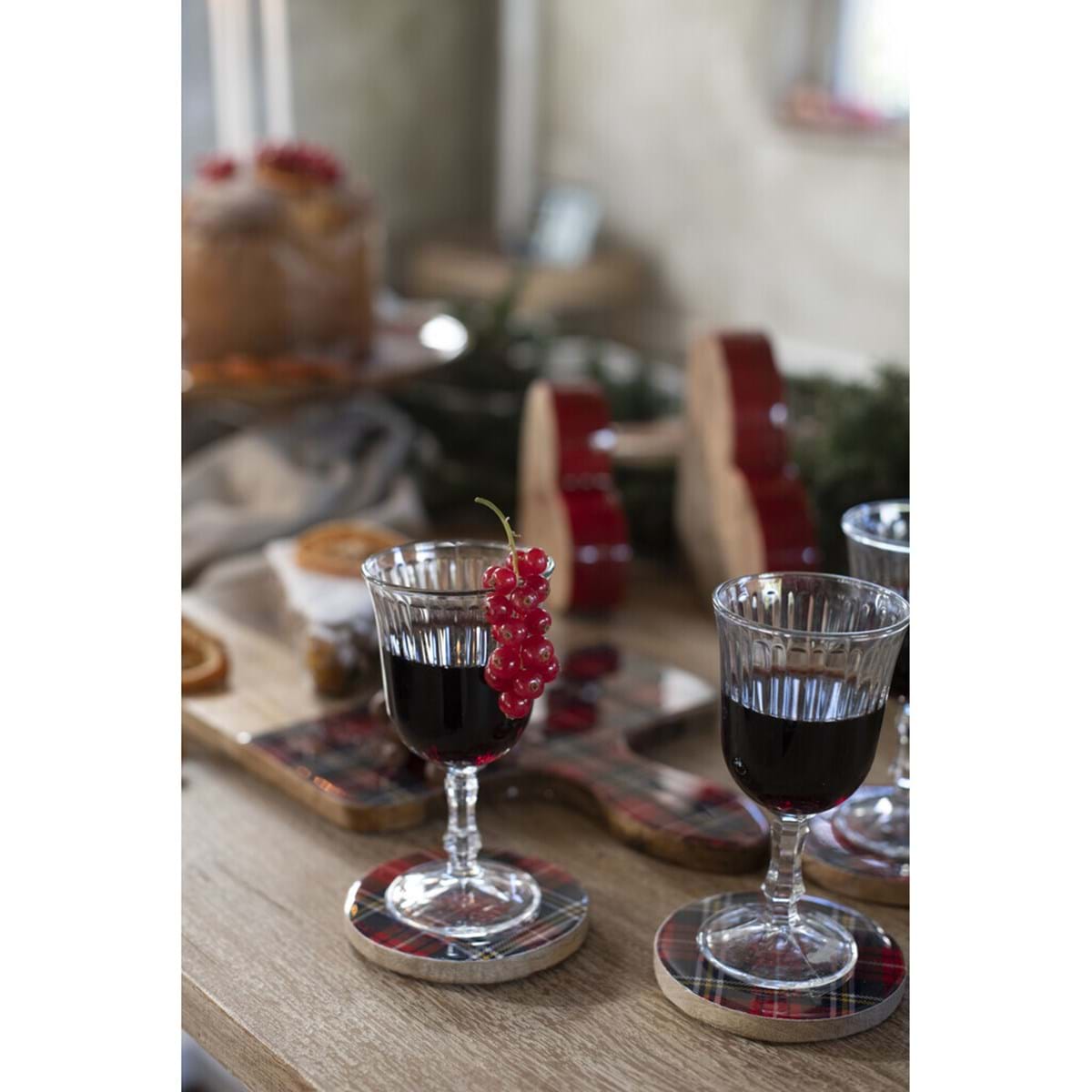 BLANC MARICLÒ Set 6 bicchieri Calice acqua Libiamo