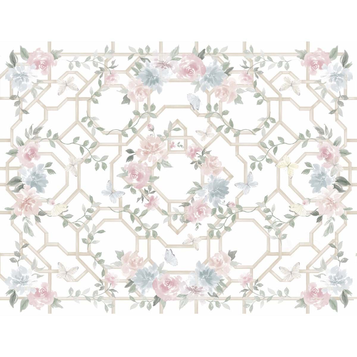 BLANC MARICLÒ Tovaglia Floral Twist